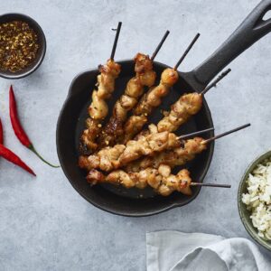 Kyllinge Spyd Chili Yakitori. 1.5 kg. Kitchen Joy
