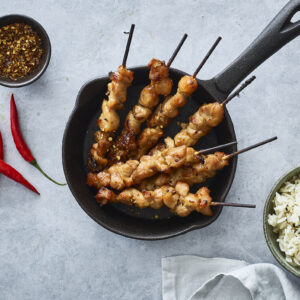 Kyllinge Spyd Chili Yakitori. 1.5 kg. Kitchen Joy