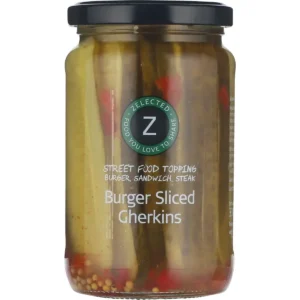 Burger Sliced Agurker. 330 gram. Zelected