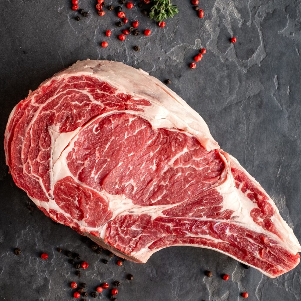 Cote de boeuf af Ribeye. greater omaha packing Steakout