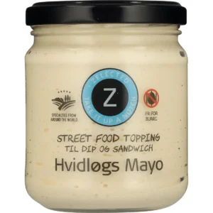 Hvidløgs Mayo. Zelected Foods. 180 gram.