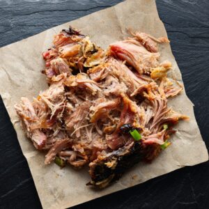 Pulled Pork. Smokestack Bar-B-Que. 1000 gram