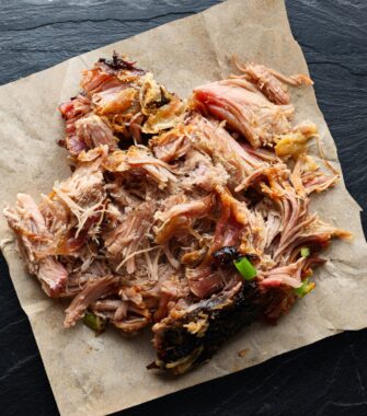 Pulled Pork. Smokestack Bar-B-Que. 1000 gram