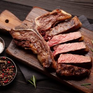 T Bone Steak. Purely Grass Fed by Steak-out