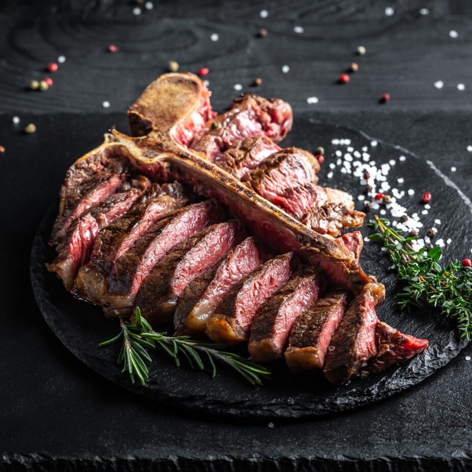 T Bone Steak. Greater Omaha Packing