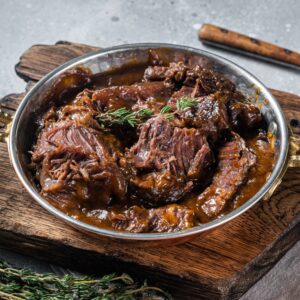 Rødvinsmarinerede Oksekæber. Heat n´Eat by Steak-out