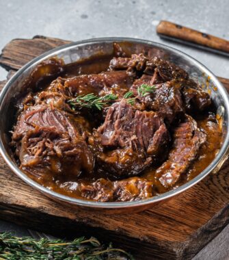 Rødvinsmarinerede Oksekæber. Heat n´Eat by Steak-out