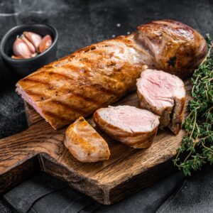 Mørbrad. Duroc grisen fra Ladegaard