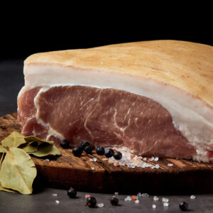 Svinekam m/svær. Duroc grisen fra Ladegaard