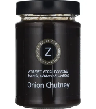 Løg Chutney. 330 gram. Zelected