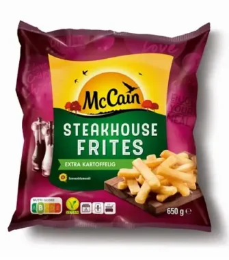 Steakhouse Frites. Mccain. 650 gram