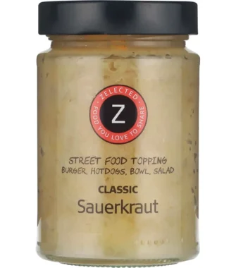 Klassisk Sauerkraut. 300 gram. Zelected