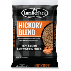LumberJack træpiller. Hickory Blend. 9 kg