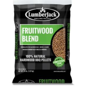 LumberJack træpiller. Fruitwood Blend. 9 kg