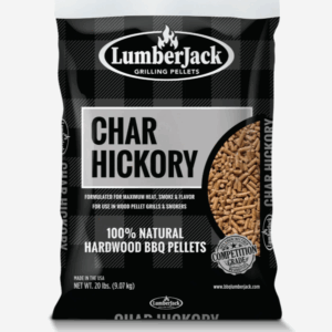 LumberJack træpiller. Char Hickory. 9 kg