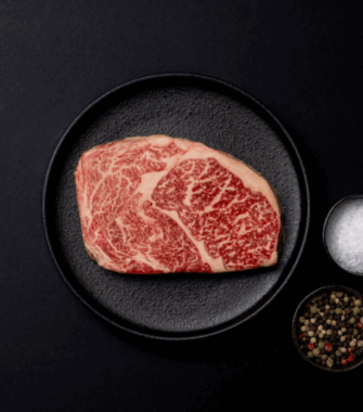 Ribeye Steaks 2 styk mbs 8+. Mollendo Wagyu