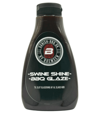 Swine Shine BBQ Glace. Danish BBQ By Boemsen. 425 ml