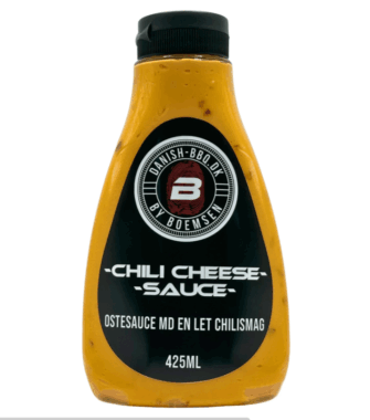 Chili Cheese Sauce. Danish BBQ By Boemsen. 425 ml