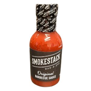 Barbecue Sauce - Original. Smokestack Bar-B-Que. 475 gram