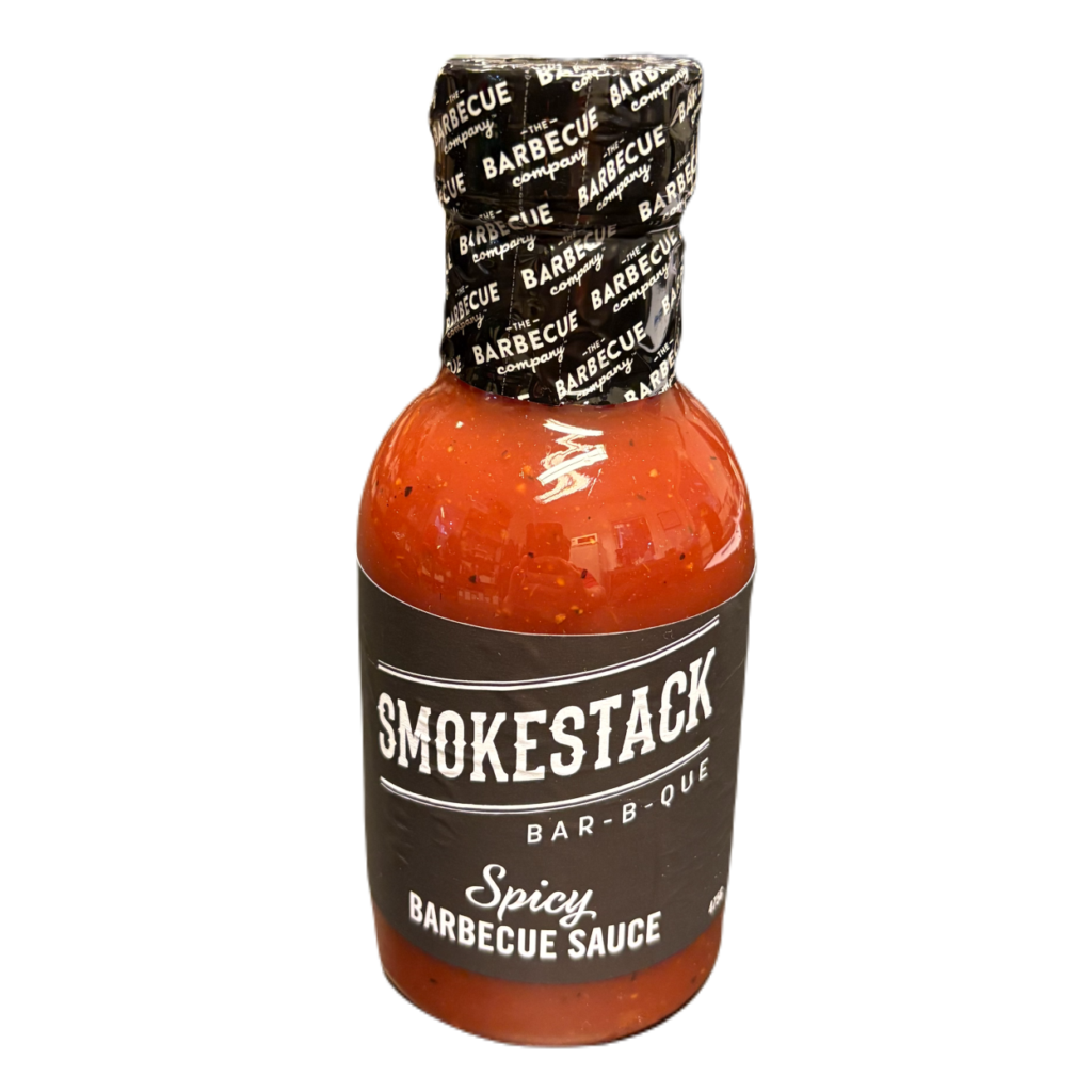 Barbecue Sauce - Spicy. Smokestack Bar-B-Que. 475 gram