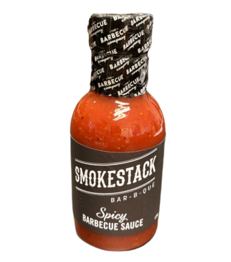 Barbecue Sauce - Spicy. Smokestack Bar-B-Que. 475 gram