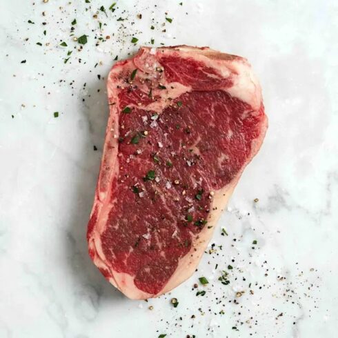 Oksefilet/striploin i ovn - Steak-out