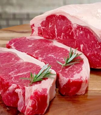 Striploin. Teys Black Angus. Australien