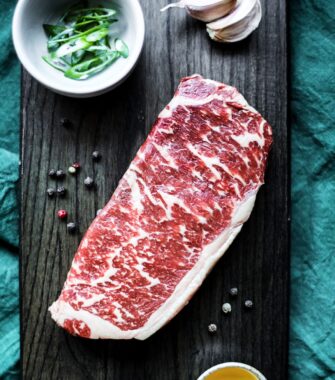 Striploin Stykke mbs 8+. Mollendo Wagyu