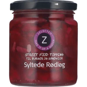 Syltede Rødløg. 240 gram. Zelected