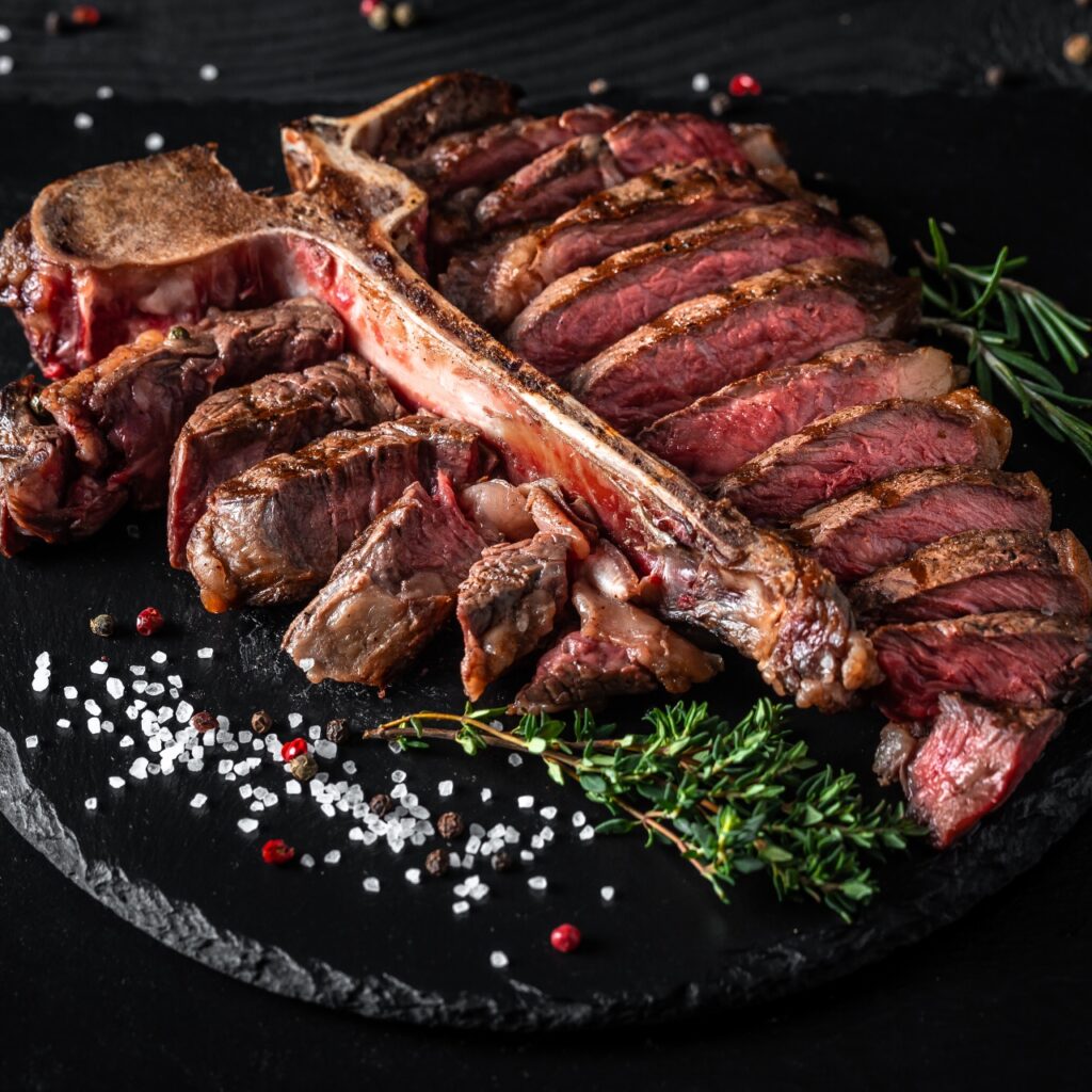 T Bone Steak. Greater Omaha Packing