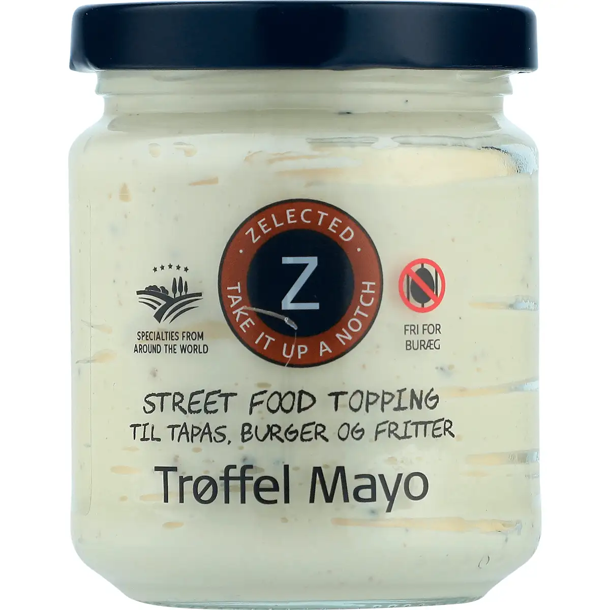 Trøffel Mayo. Zelected Foods. 180 gram.