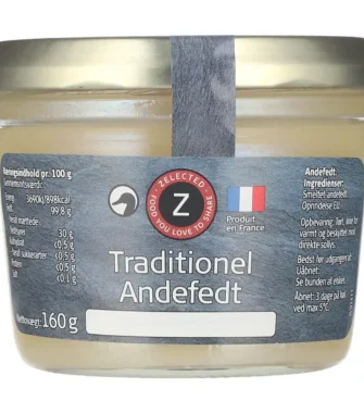 Andefedt. 160 gram. Zelected